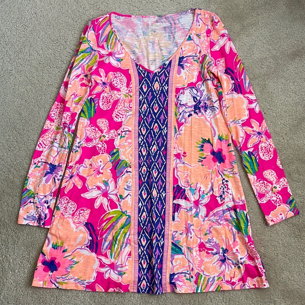 Lilly Pulitzer Long Sleeve Shift Dress